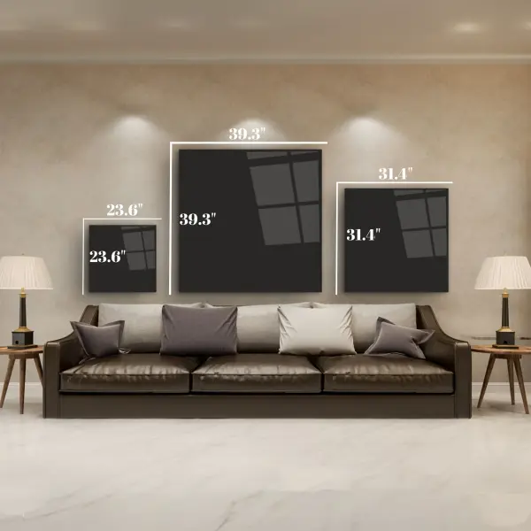 Tree of Life 3 - Square Wall Glass Art