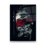 Ancient Sculpture - Rectangle Wall Glass Art