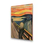 Scream - Edvard Munch - Rectangle Wall Glass Art
