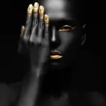 Closed Eye - Rectangle Wall Glass Art