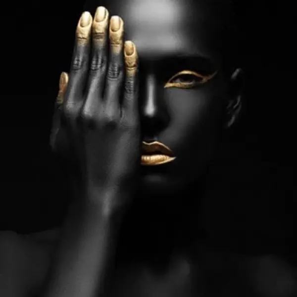 Closed Eye - Rectangle Wall Glass Art