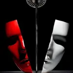 Islamic Rose - Premium Tempered Glass Wall Art Rectangle