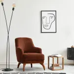 Luna Wooden Sofa Bed Set (3+3+1+1)