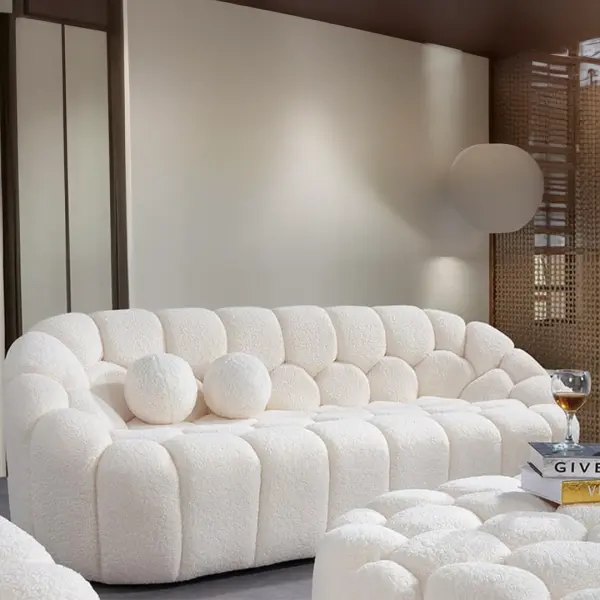 Balloon Style Sofa Set (3+3+1+1)