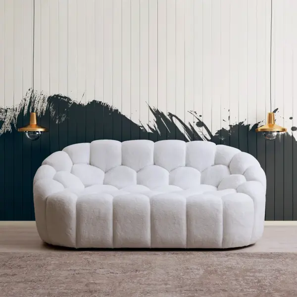 Balloon Style Sofa Set (3+3+1+1)