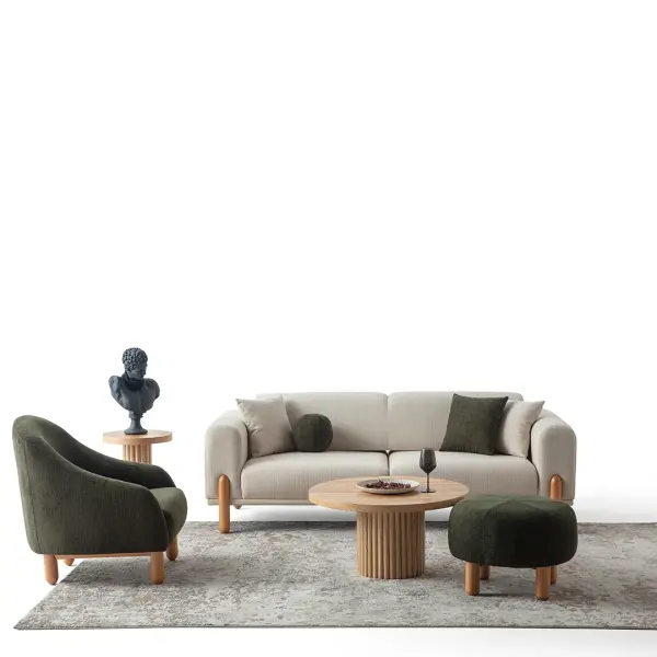 Rubby Sofa Set (4+3+1+1)