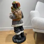 Festive Artisan Santa - Statues (Handmade)