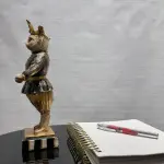 Majestic Rabbit Figurine - Statue (Handmade)